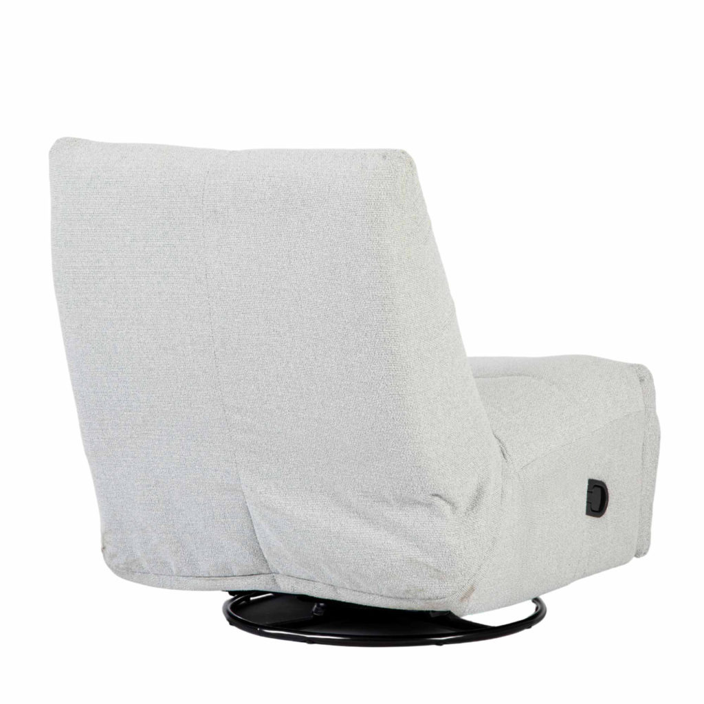 Ligfauteuil Lazy | Lichtgrijs - Afbeelding 12