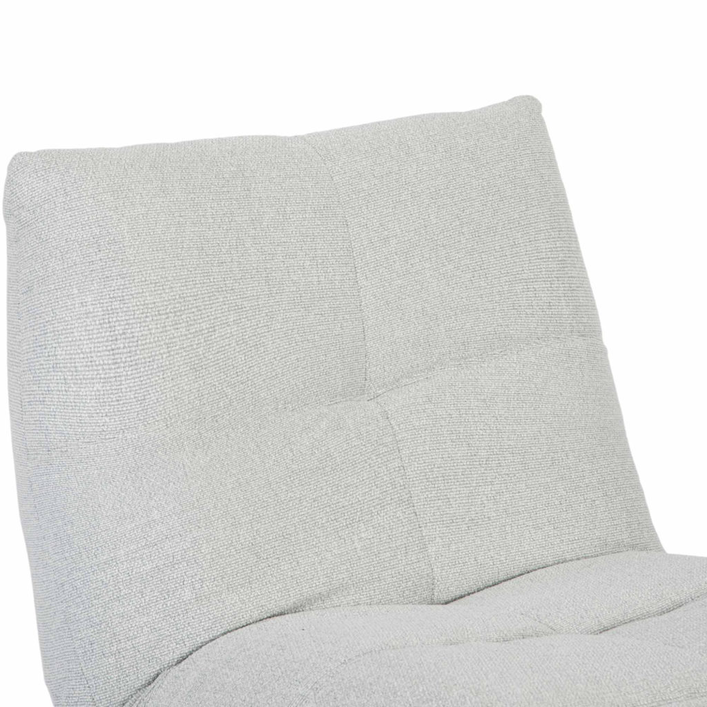Ligfauteuil Lazy | Lichtgrijs - Afbeelding 14