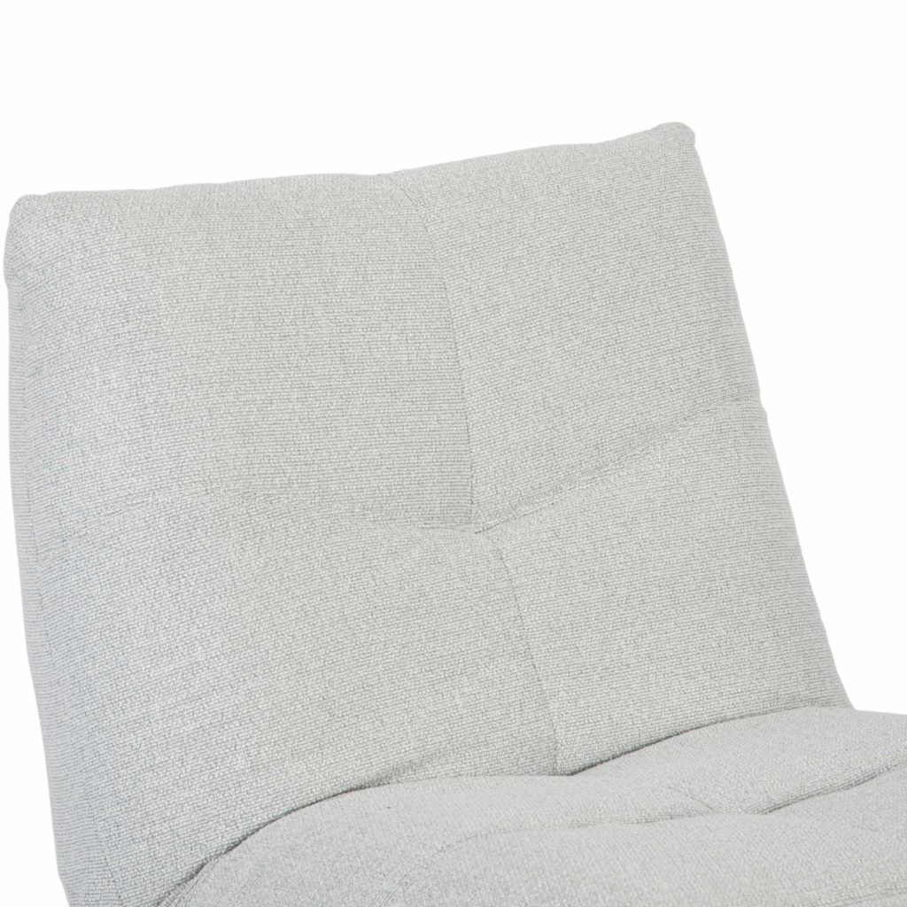 Ligfauteuil Lazy | Lichtgrijs - Afbeelding 15