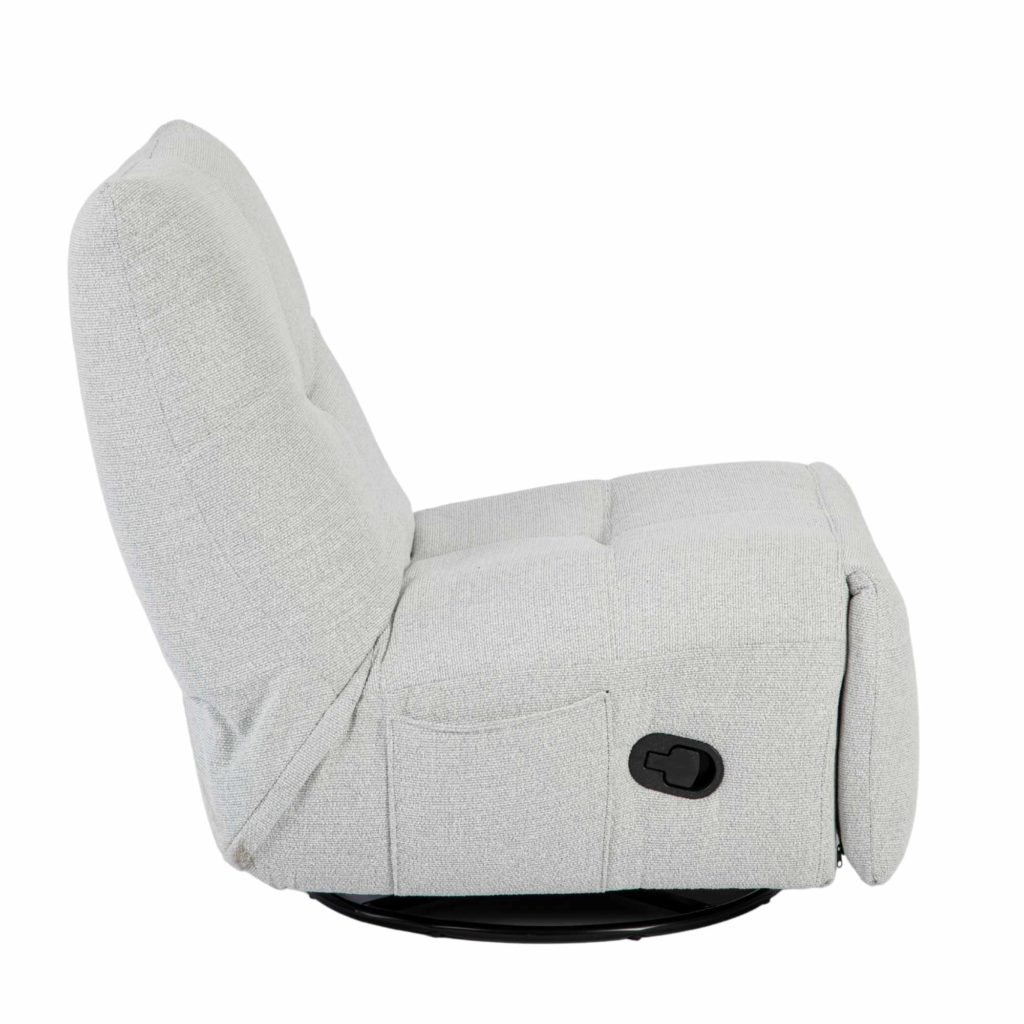 Ligfauteuil Lazy | Lichtgrijs - Afbeelding 17