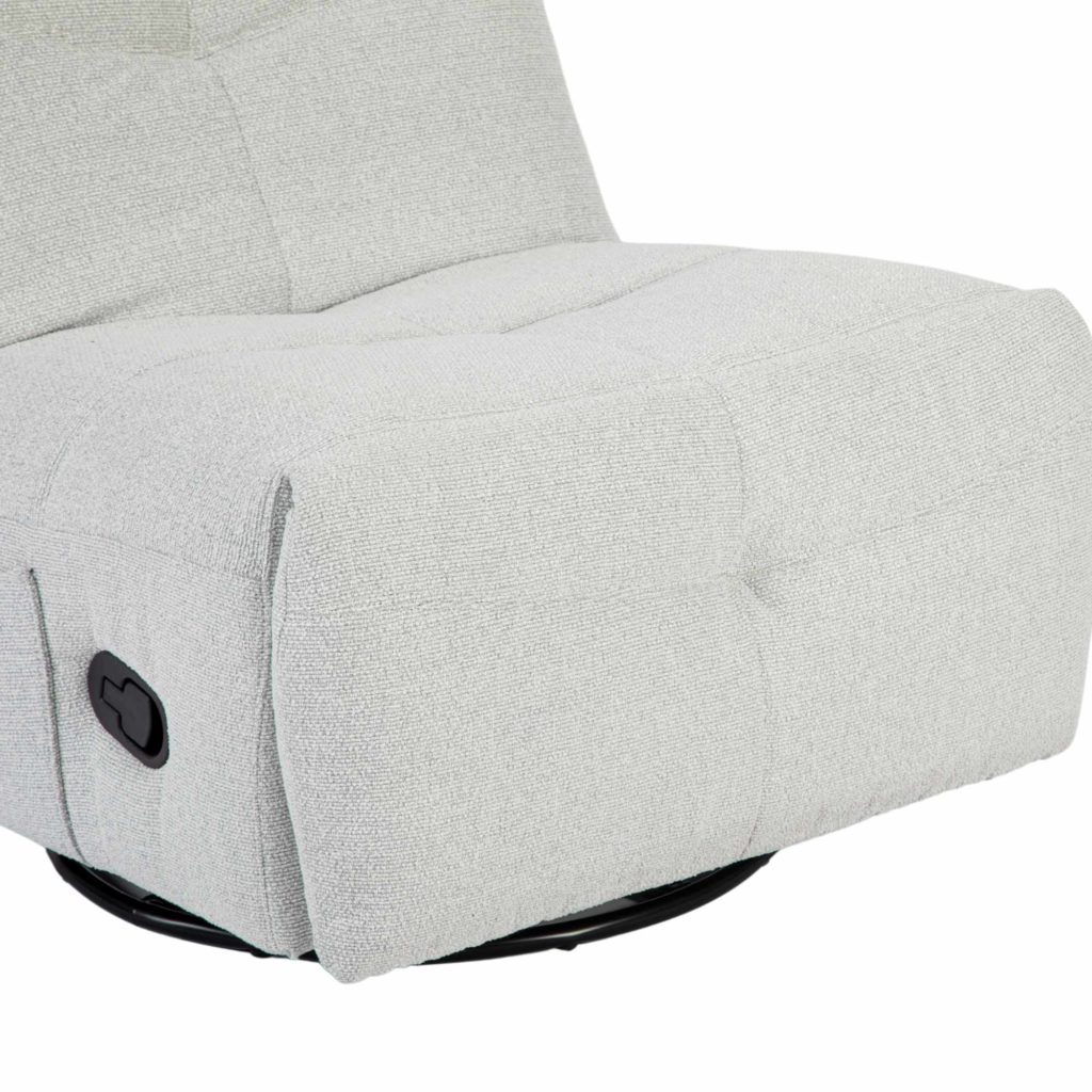 Ligfauteuil Lazy | Lichtgrijs - Afbeelding 19