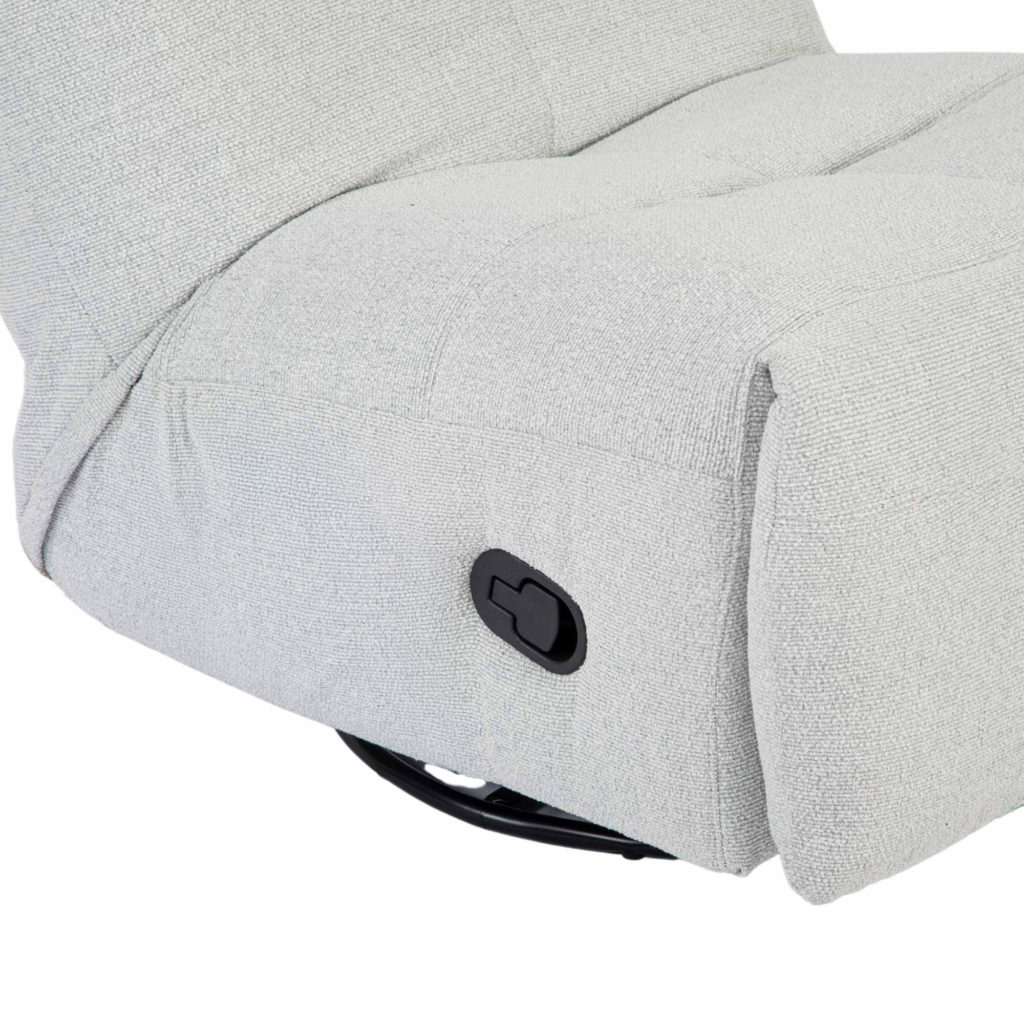 Ligfauteuil Lazy | Lichtgrijs - Afbeelding 20