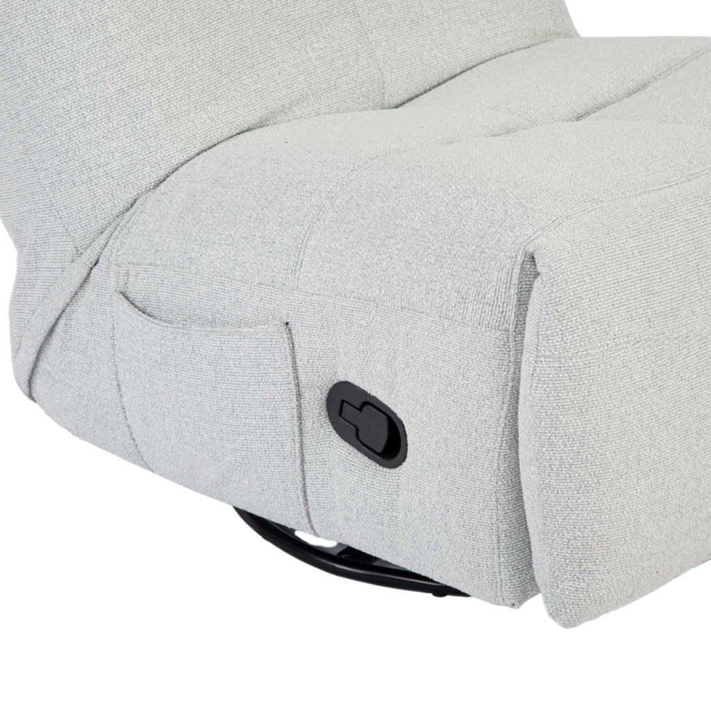 Ligfauteuil Lazy | Lichtgrijs - Afbeelding 21
