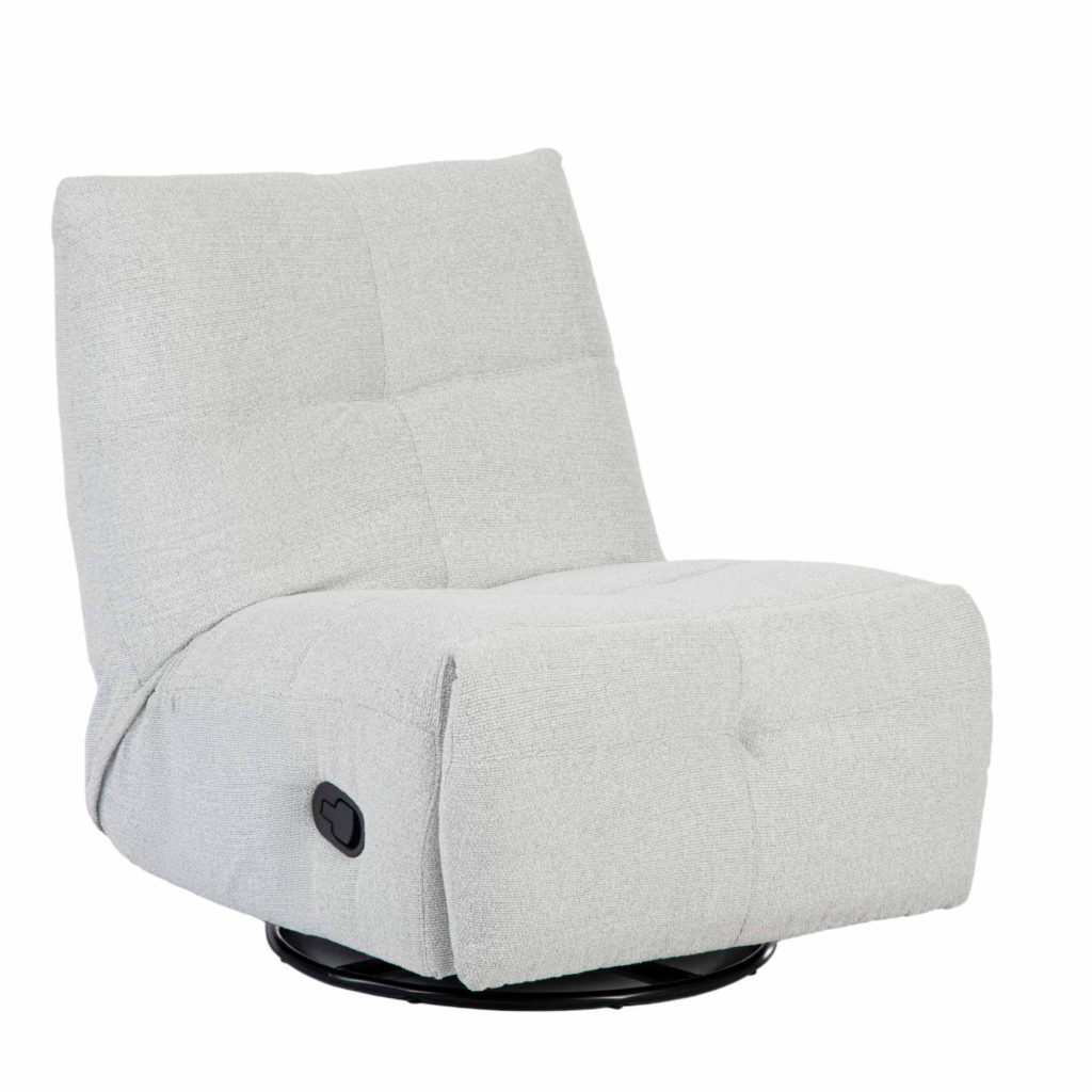 Ligfauteuil Lazy | Lichtgrijs - Afbeelding 4