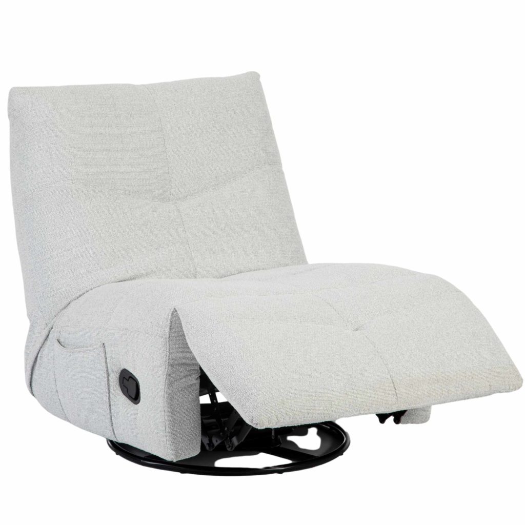 Ligfauteuil Lazy | Lichtgrijs - Afbeelding 9