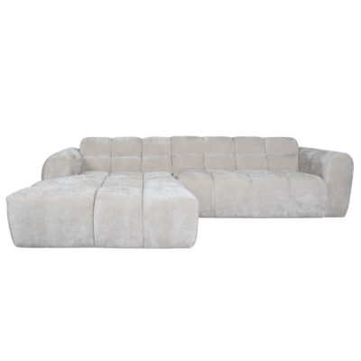 Hoekbank Emma La Vie 170 Beige - Links