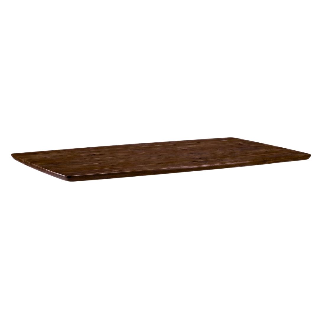 Het Steigerhouthuis LABEL51 Eetkamertafel Tafelblad Rechthoek - Espresso - Mangohout - 240 cm - Rechthoek