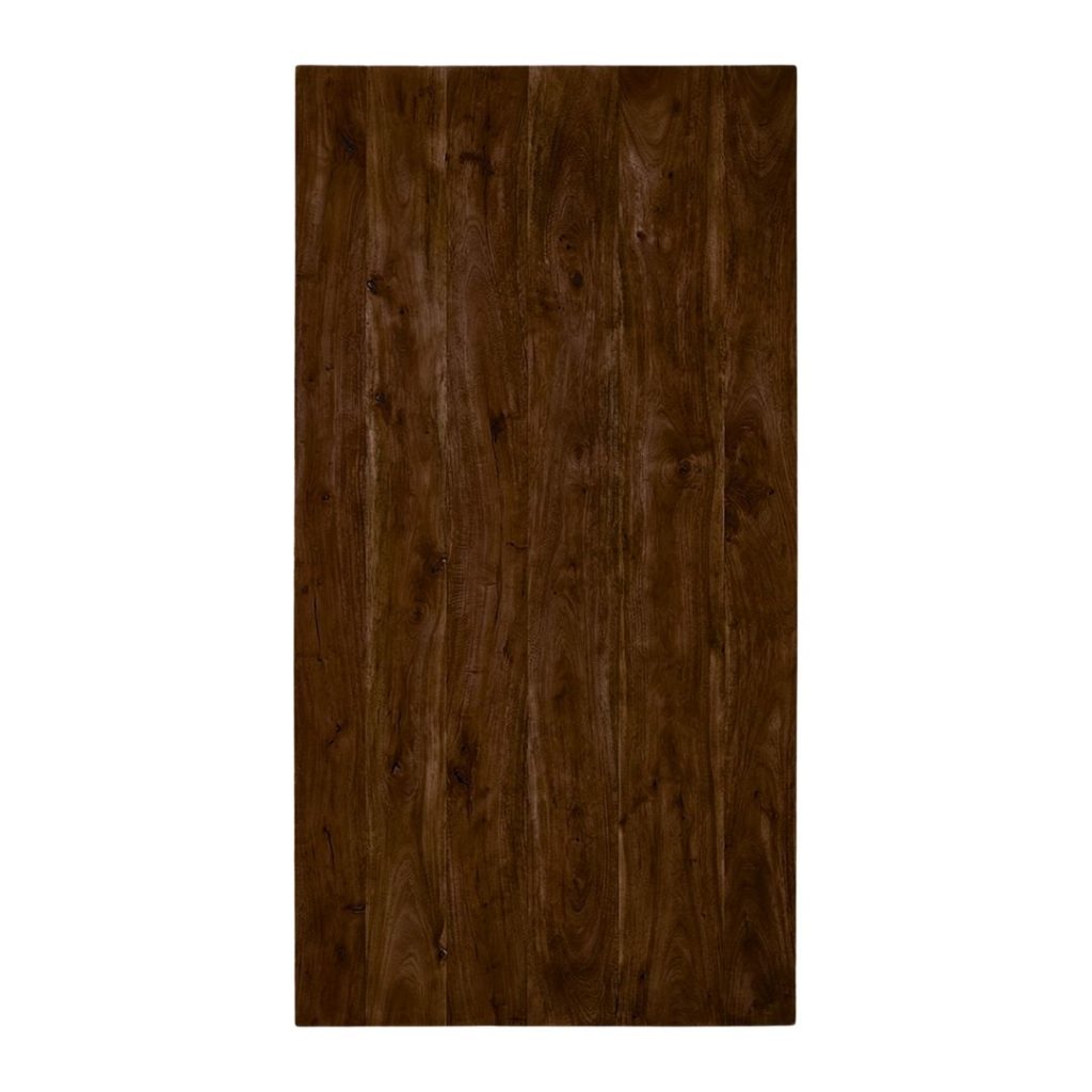 LABEL51 Eetkamertafel Tafelblad Rechthoek - Espresso - Mangohout - 220 cm - Rechthoek - Afbeelding 2