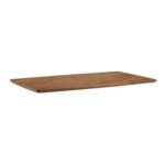 LABEL51 Eetkamertafel Tafelblad Rechthoek - Nature Smooth - Mangohout - 220 cm - Rechthoek