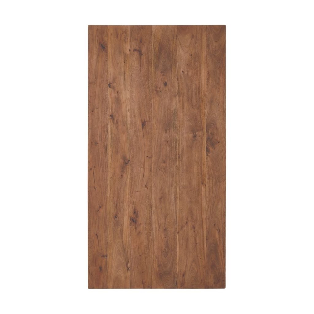 LABEL51 Eetkamertafel Tafelblad Rechthoek - Nature Smooth - Mangohout - 200 cm - Rechthoek - Afbeelding 2