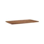 LABEL51 Eetkamertafel Tafelblad Rechthoek - Nature Smooth - Mangohout - 160 cm - Rechthoek