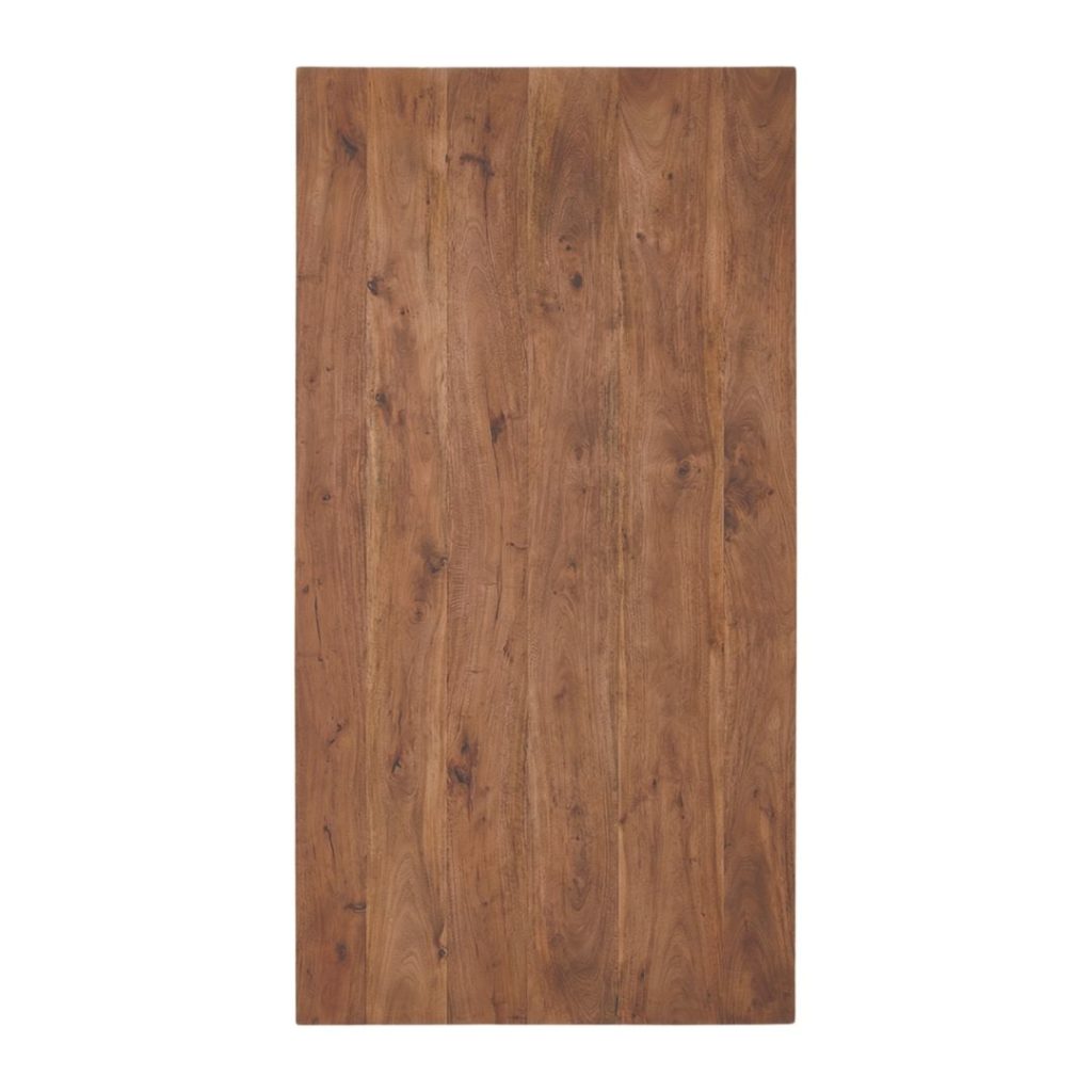 LABEL51 Eetkamertafel Tafelblad Rechthoek - Nature Smooth - Mangohout - 220 cm - Rechthoek - Afbeelding 2