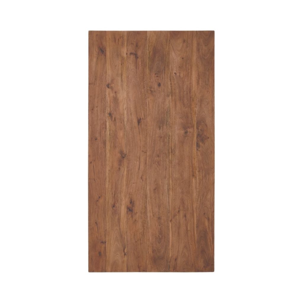 LABEL51 Eetkamertafel Tafelblad Rechthoek - Nature Smooth - Mangohout - 180 cm - Rechthoek - Afbeelding 2