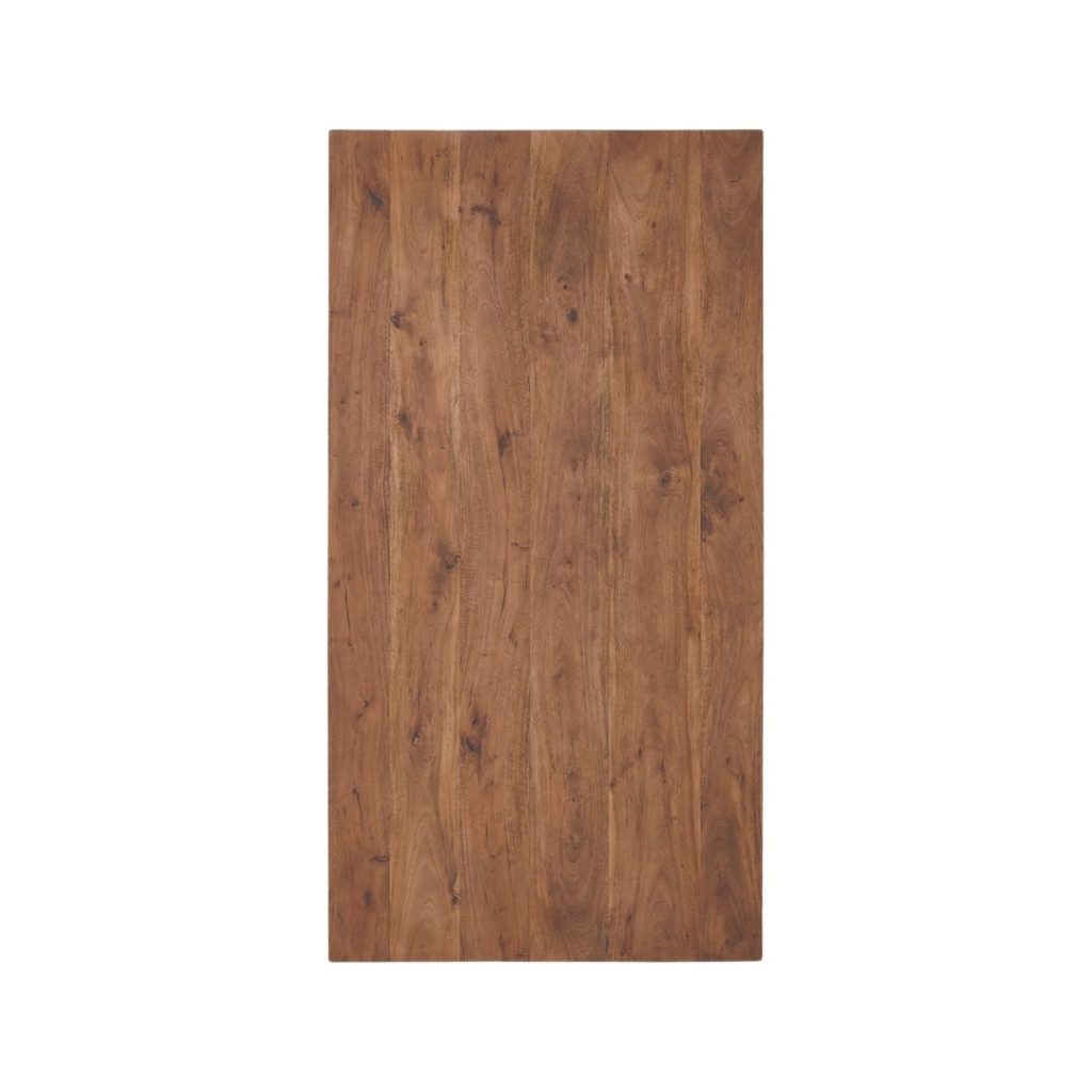 LABEL51 Eetkamertafel Tafelblad Rechthoek - Nature Smooth - Mangohout - 160 cm - Rechthoek - Afbeelding 2