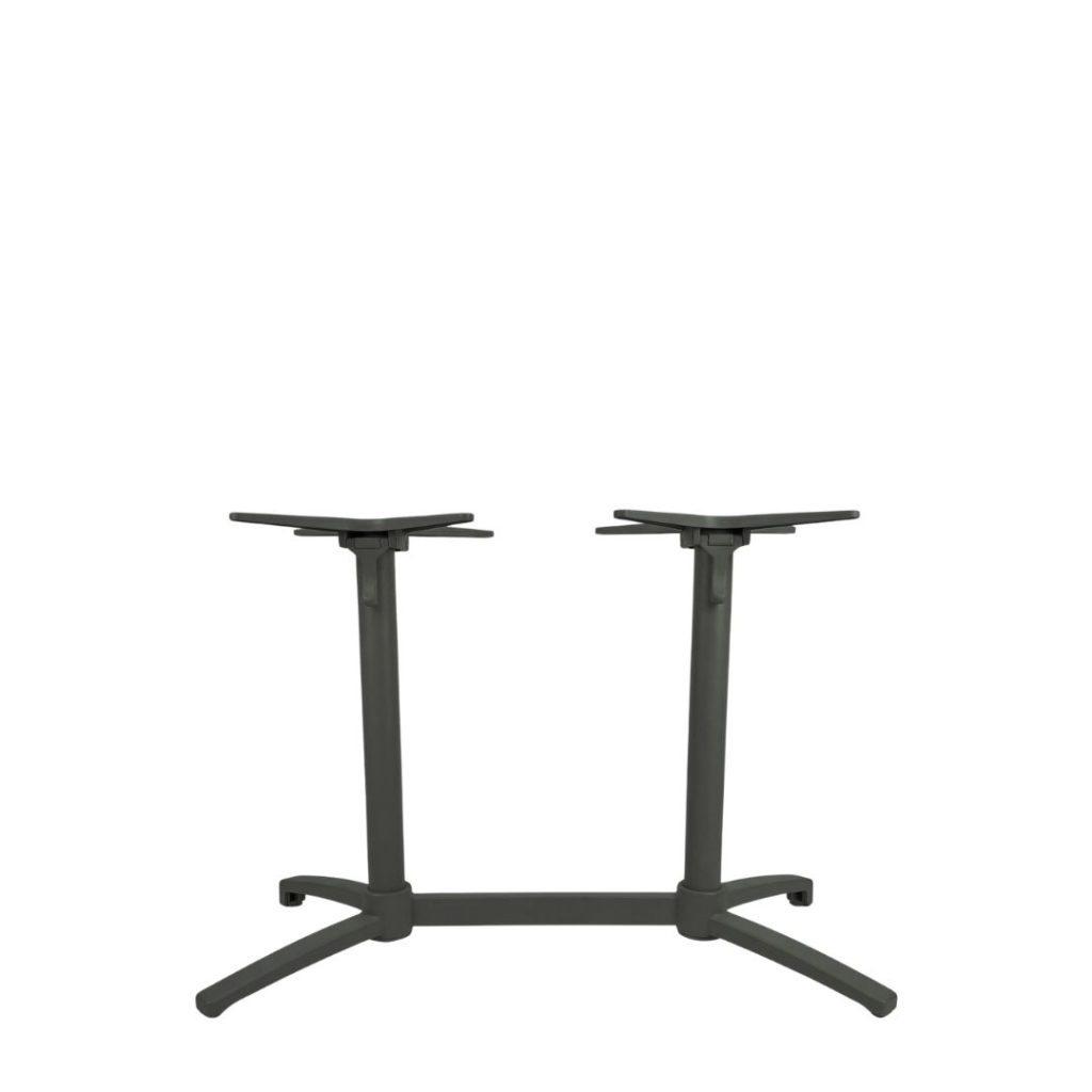 LABEL51 Eetkamertafel Tafelpoot Vouwbaar - Forest - Metaal - 72 cm - Dubbel