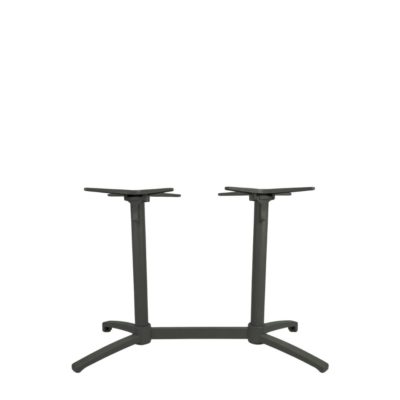 LABEL51 Eetkamertafel Tafelpoot Vouwbaar - Forest - Metaal - 72 cm - Dubbel
