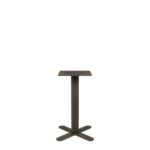 LABEL51 Eetkamertafel X-Poot - Brons - Metaal - X-Poot 50x50 cm