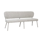 LABEL51 Eetkamerbanken Singapore - Naturel - Boucle - 220 cm