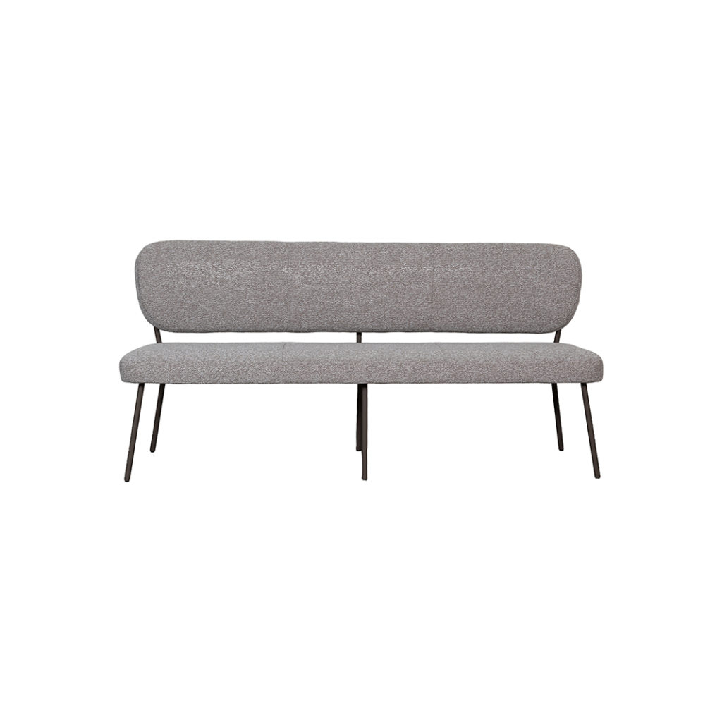 LABEL51 Eetkamerbanken Singapore - Mushroom - Boucle - 160 cm - Afbeelding 2