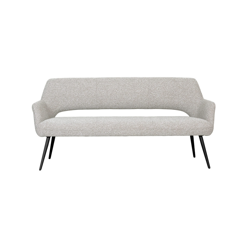 LABEL51 Eetkamerbanken Sunray - Naturel - Boucle - 190 cm - Afbeelding 2