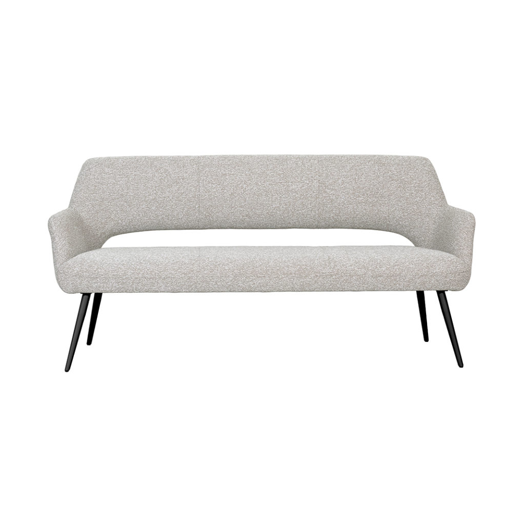 LABEL51 Eetkamerbanken Sunray - Naturel - Boucle - 220 cm - Afbeelding 2