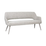 LABEL51 Eetkamerbanken Sunray - Naturel - Boucle - 220 cm