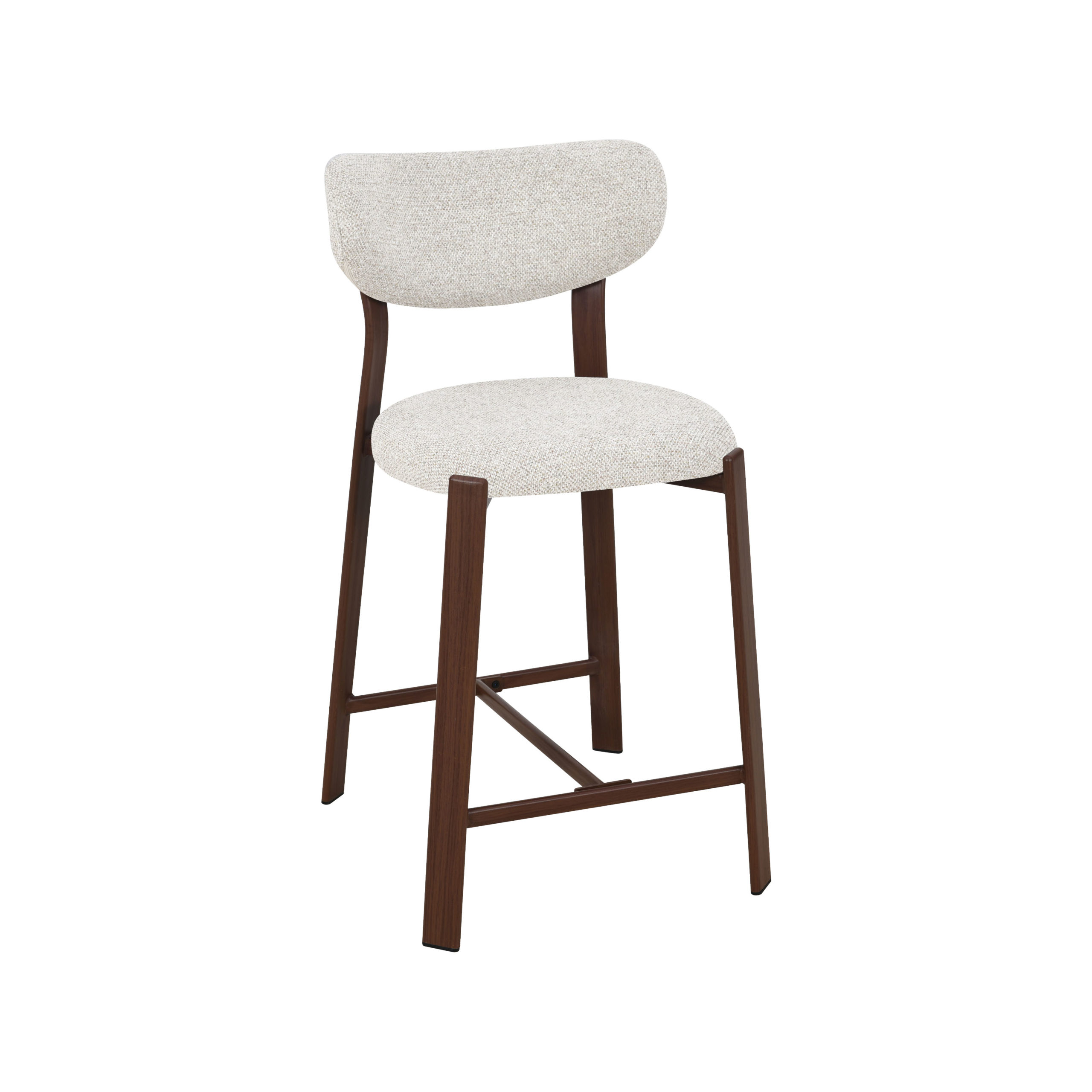 Het Steigerhouthuis LABEL51 Barkruk Mika - Naturel - Prestige - Laag