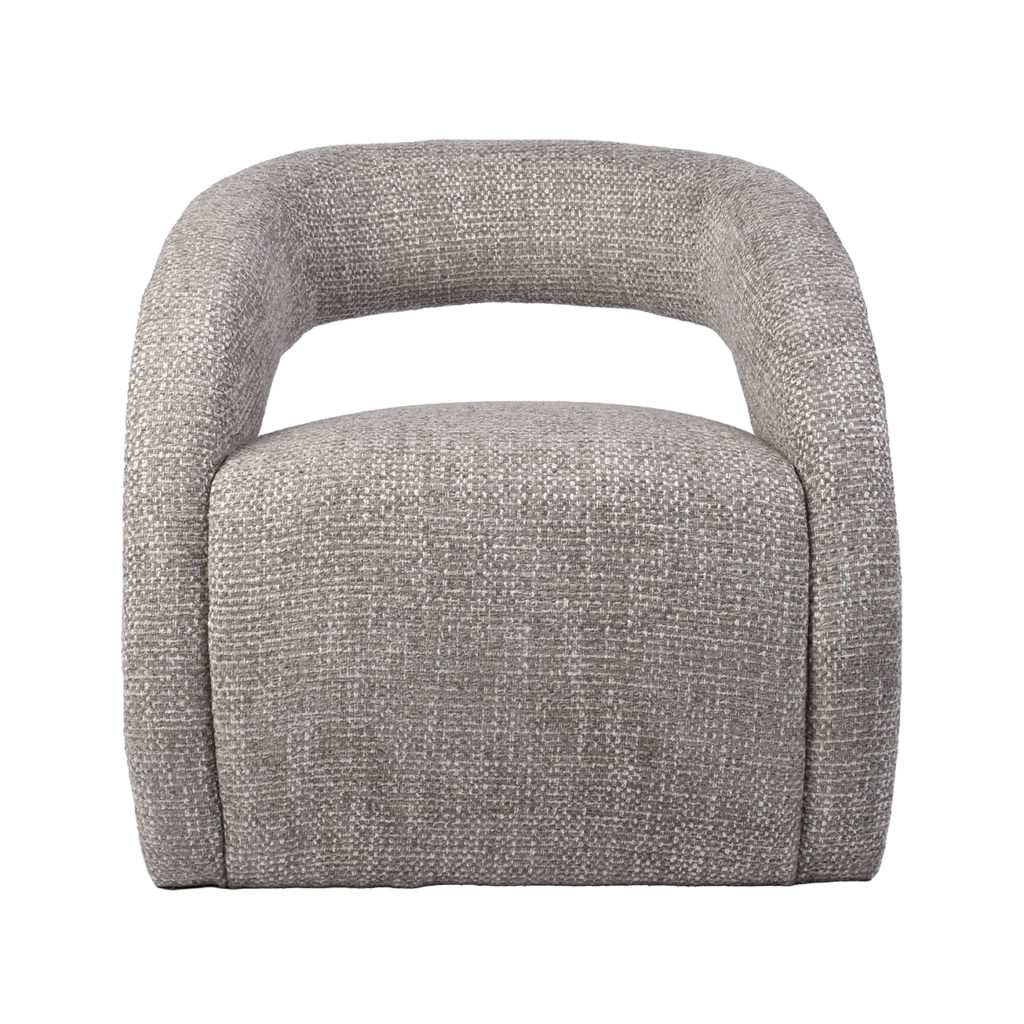 LABEL51 Fauteuil Antibes - Taupe - Geweven - Afbeelding 3