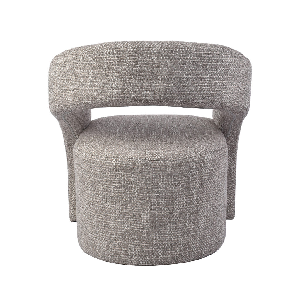 LABEL51 Fauteuil Antibes - Taupe - Geweven - Afbeelding 6