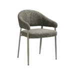 LABEL51 Eetkamerstoel Sora - Mushroom - Boucle