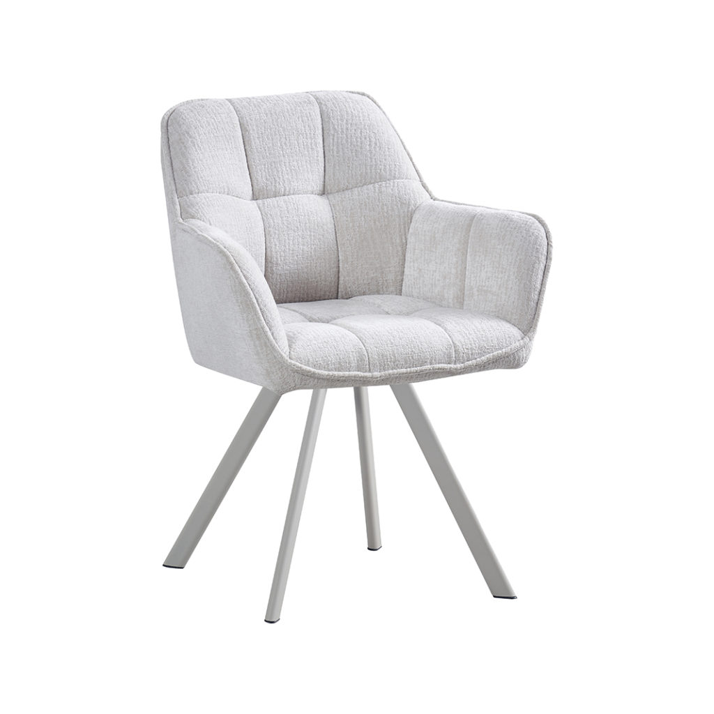 LABEL51 Eetkamerstoel Riley - Naturel - Geweven