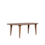 LABEL51 Eetkamertafel Fly - Nature Smooth - Mangohout - 180 cm - Organisch
