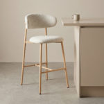 LABEL51 Barkruk Kaito - Naturel - Prestige - Laag
