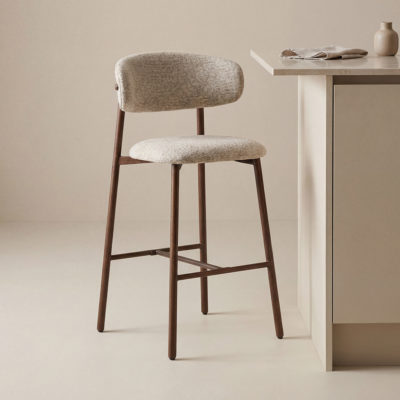 LABEL51 Barkruk Kaito - Beige - Prestige - Laag