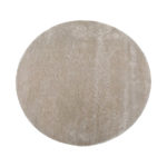 LABEL51 Vloerkleden Mila - Taupe - Polyester - 150x150 cm - Rond