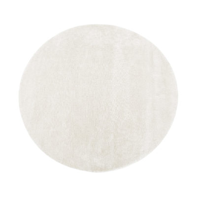 LABEL51 Vloerkleden Mila - Ivoor - Polyester - 200x200 cm - Rond
