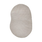 LABEL51 Vloerkleden Goa - Taupe - Polyester - 200x300 cm - Organisch