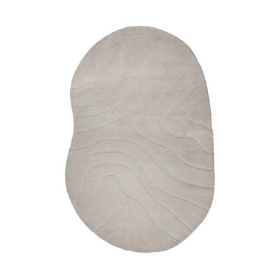 LABEL51 Vloerkleden Goa - Taupe - Polyester - 200x300 cm - Organisch