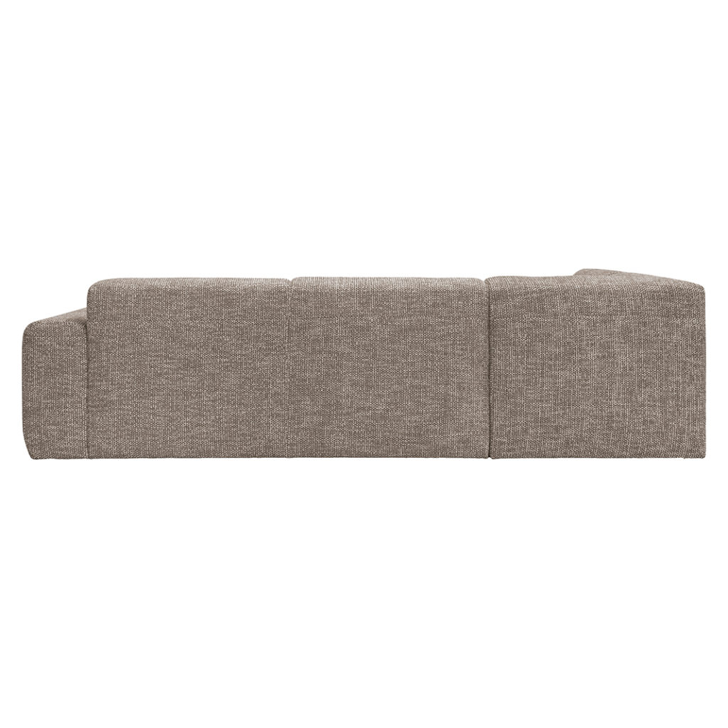 LABEL51 Hoekbank Verona - Taupe - Geweven - Links Voorstaand - Afbeelding 3