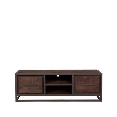 LABEL51 Tv-Meubels Peru - Espresso - Mangohout - 120 cm