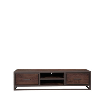 LABEL51 Tv-Meubels Peru - Espresso - Mangohout - 160 cm