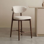 LABEL51 Barkruk Kyoto - Naturel - Superb - Laag