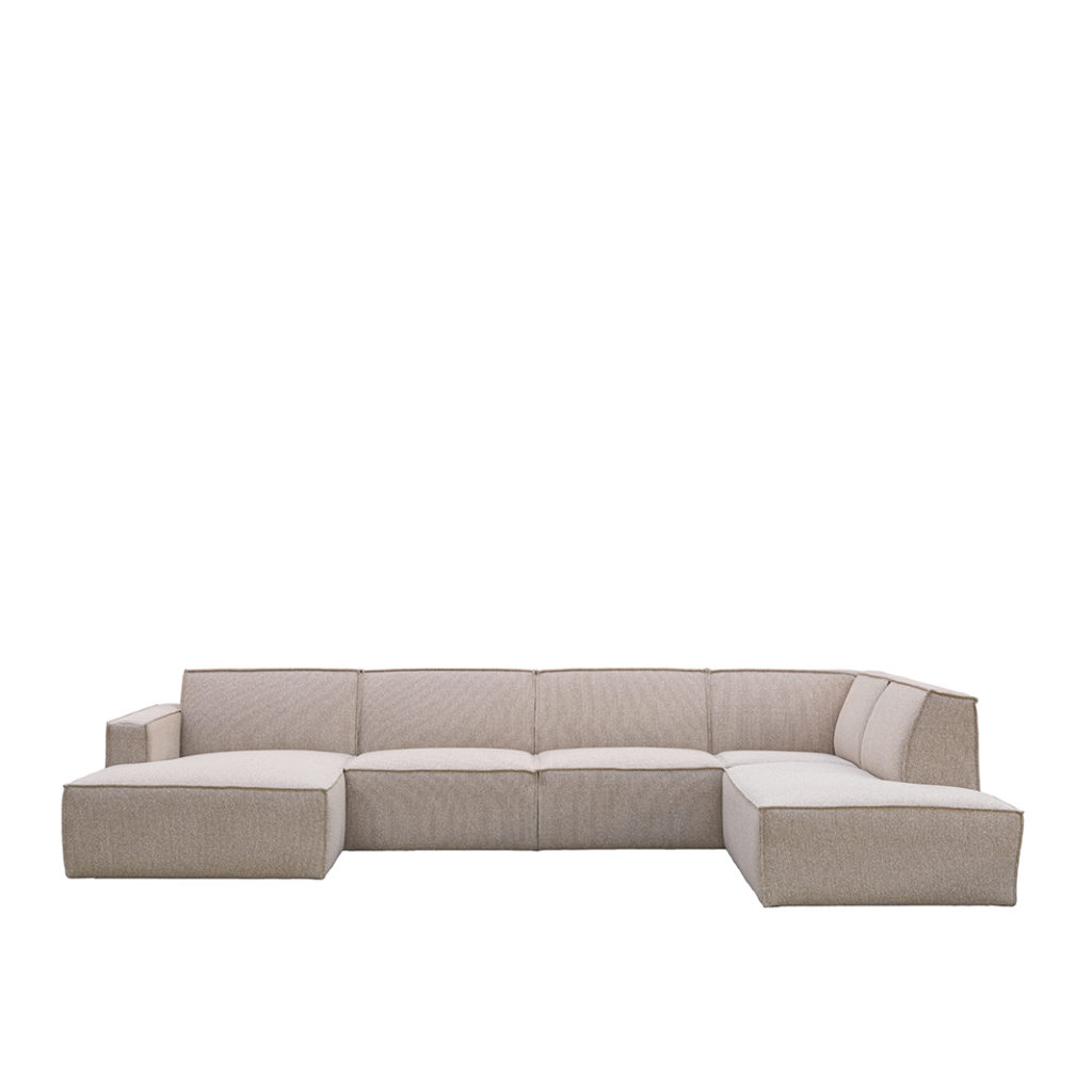 LABEL51 Bank Kay - Naturel - Boucle - Rechts Voorstaand - Afbeelding 2