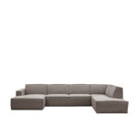 LABEL51 Bank Kay - Mushroom - Boucle - Rechts Voorstaand