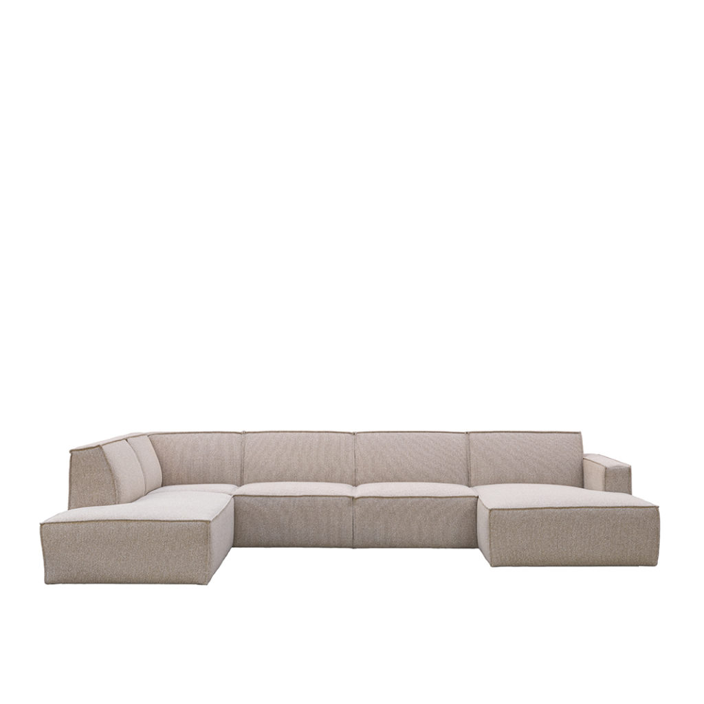 LABEL51 Bank Kay - Naturel - Boucle - Links Voorstaand - Afbeelding 2