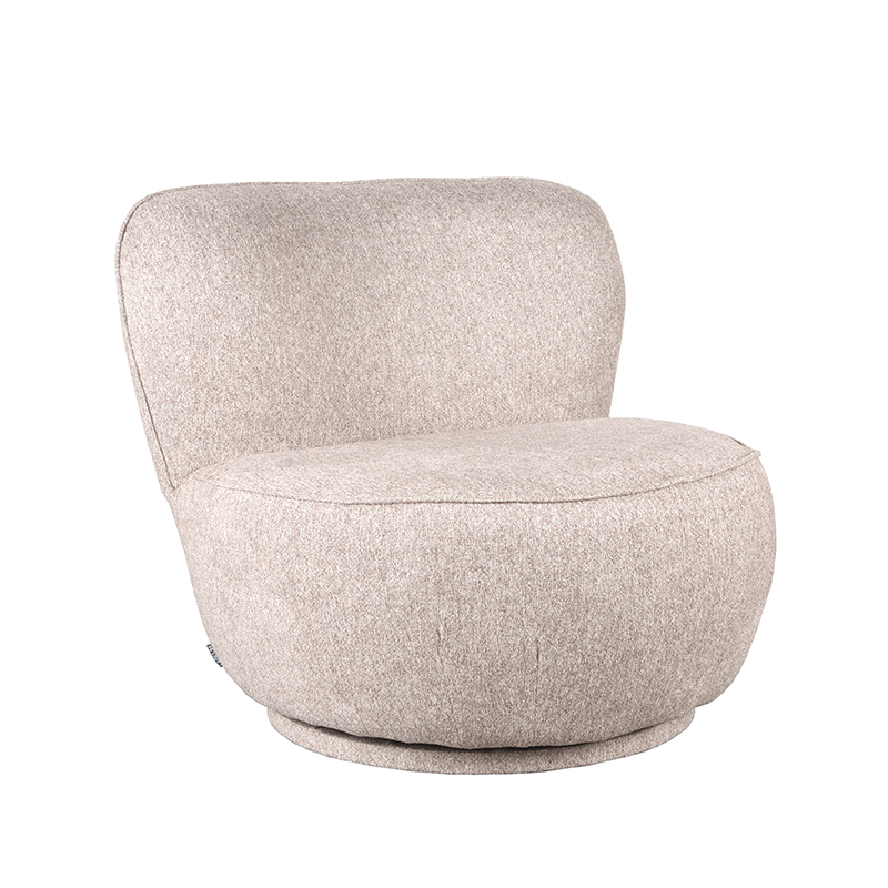 LABEL51 Fauteuil Bunny - Taupe - Boucle - Afbeelding 2