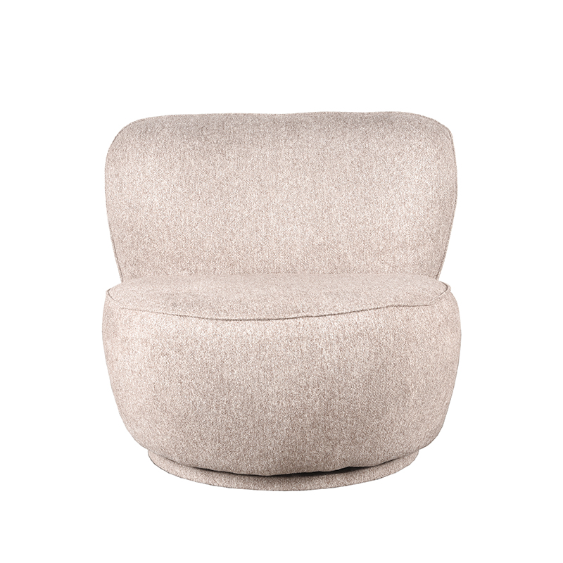 LABEL51 Fauteuil Bunny - Taupe - Boucle - Afbeelding 3