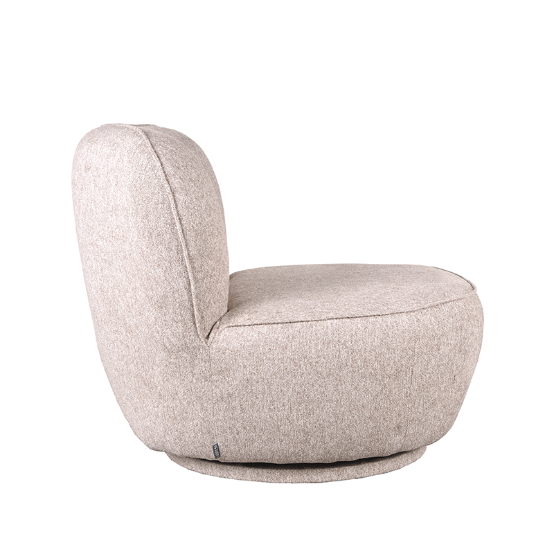 LABEL51 Fauteuil Bunny - Taupe - Boucle - Afbeelding 4