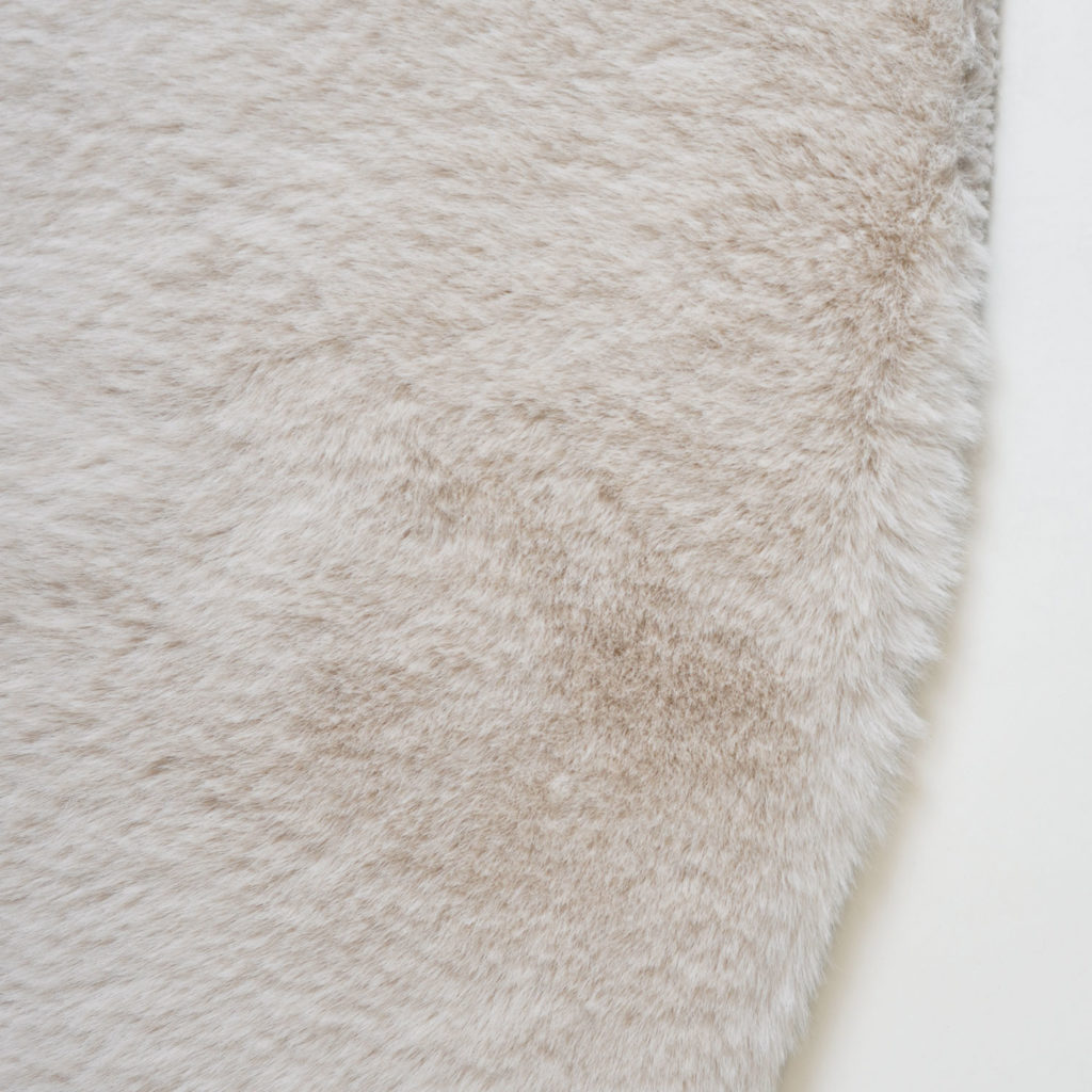 Vloerkleed Velluto Beige - Rond ø230 cm - Afbeelding 2