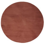 Vloerkleed Velluto Terra - Rond ø200 cm